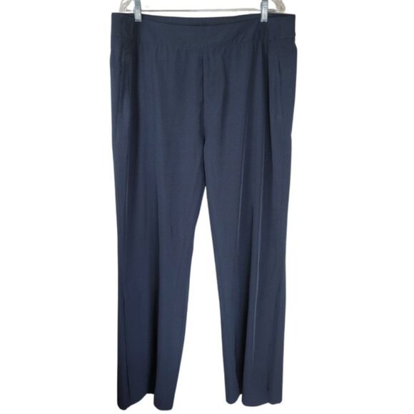 Soft Surroundings Go Lively Flare Slit Hem Pull On Pants - Picture 5 of 15